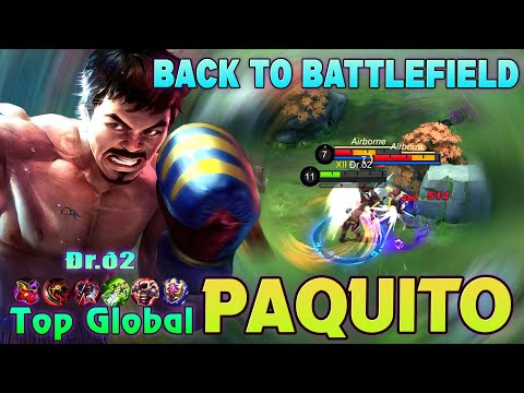 Paquito is Back To The Battlefield !Paquito Gameplay by Ðr ð2 ~ MLBB