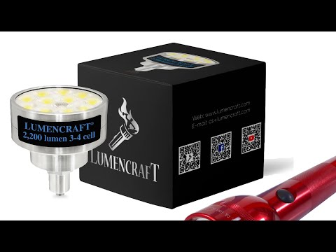 Lumencraft Flashlights User Interface Instructions (For Maglite LED Conversion Bulbs)