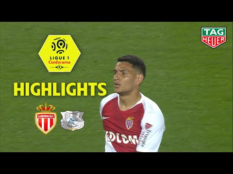 AS Monaco - Amiens SC ( 2-0 ) - Highlights - (ASM - ASC) / 2018-19