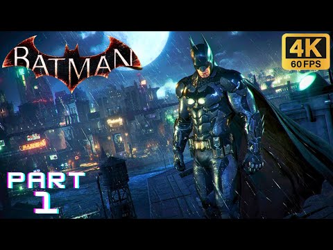 Batman: Arkham Knight (PS5) 4K | Part 1 | Intro | Gameplay | Walkthrough (Full Game)