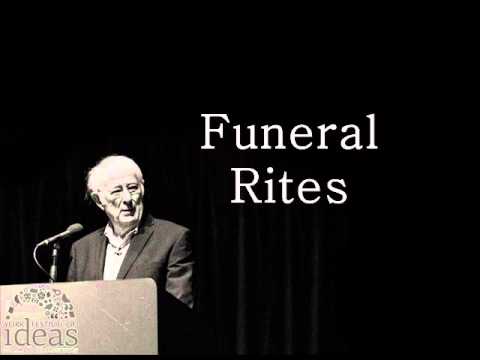 Seamus Heaney reads 'Funeral Rites'. York Festival of Ideas, 26/06/2013