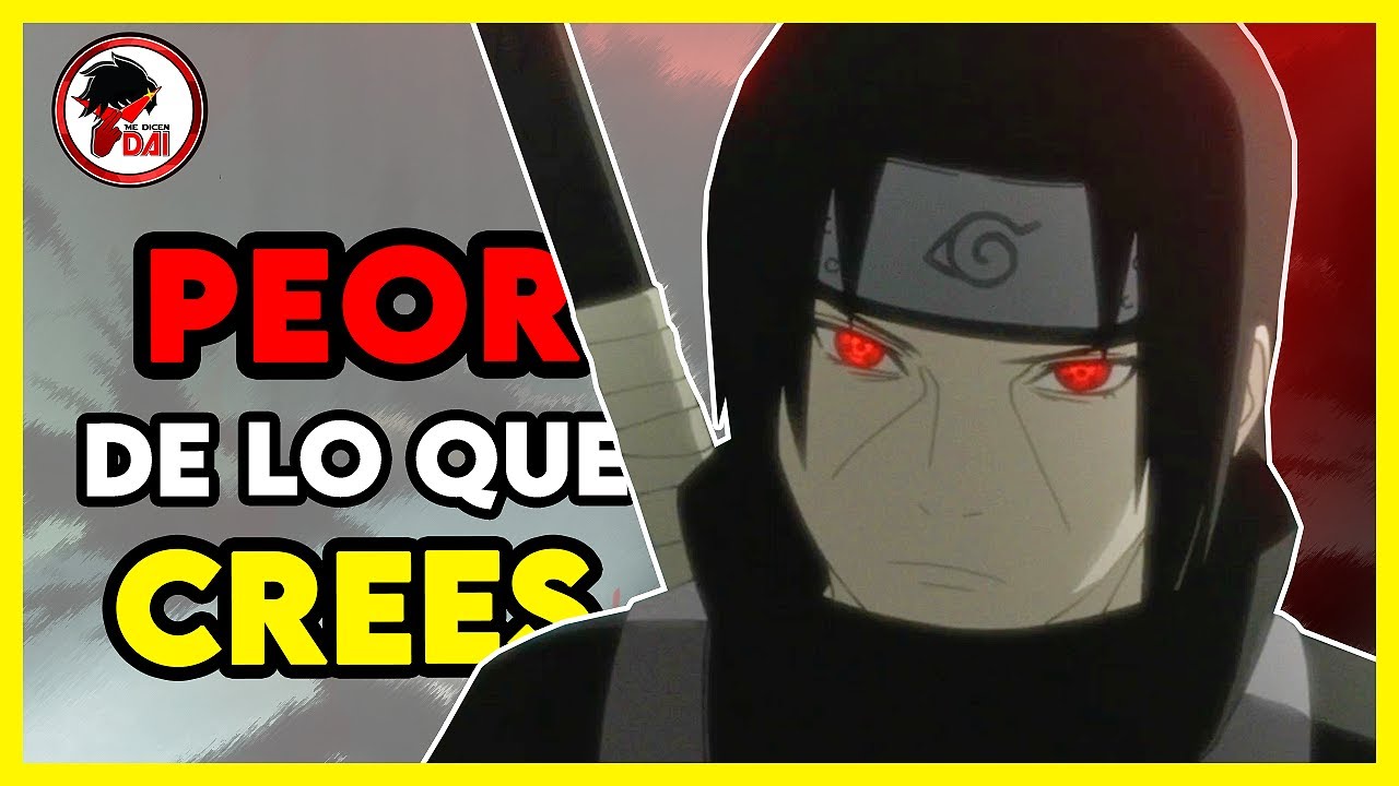 Naruto: CUÁNTOS Uchihas MATÓ ITACHI en REALIDAD