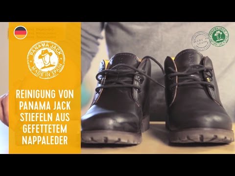 Anweisungen zur Reinigung Deiner Panama-Jack-Stiefeln in Napa Grass