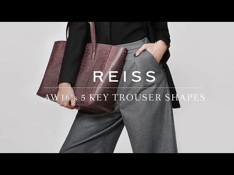 REISS: AW16's Key Trouser Shapes