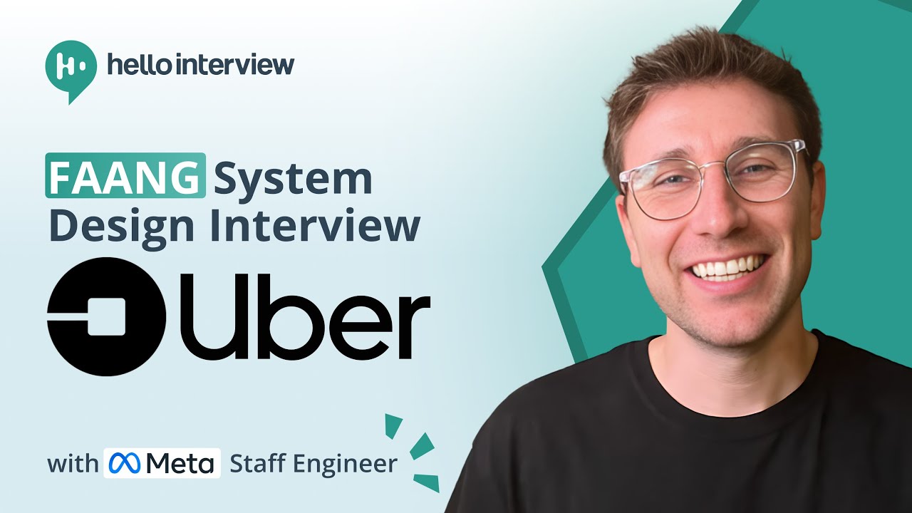 System Design Interview: Design Uber w/ a Ex-Meta Staff Engineer