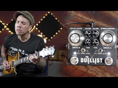 Kingtone "The Duellist" pedal with Dual Humbucker Guitars - Not Just For Strats!