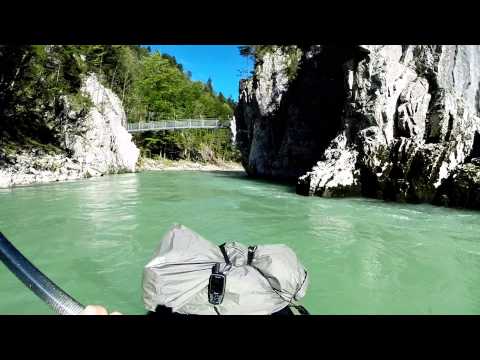 Packrafting / Tiroler Ache / Entenlochklamm