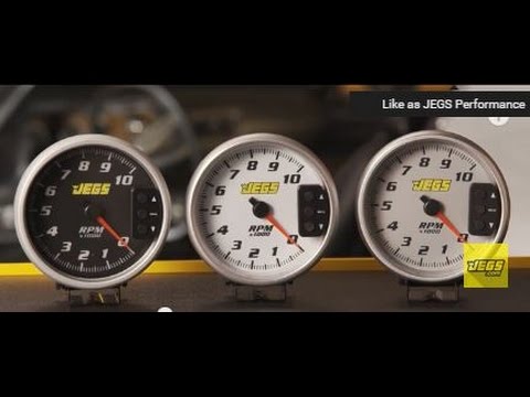 JEGS 5'' Tachometers with Memory & Shift Light With Kenny Wallace