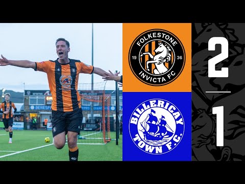 👊 Hutchinson header sees off Billericay | Folkestone Invicta 2-1 Billericay Town | Highlights