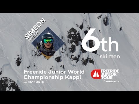 Simeon Pavlov @ Freeride Junior World Championship 2018