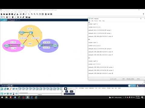 6.2.1 Packet Tracer - Implement Multiarea OSPFv2