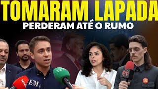 SE LASCARAM! Blogueiros TOMAM LAPADA após Pergunta IDIOTA sobre Nicolás Maduro e EUA 