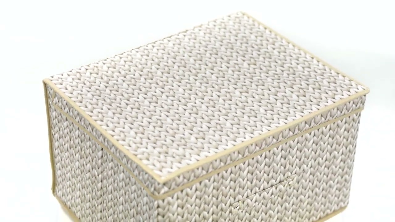 Knit Natural Large Storage Box
