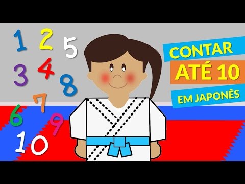 Contar até Dez em Japonês é fácil  - POLICHINELO | VIDEOMODELAÇÃO TEA Judoquinhas Judô Infantil