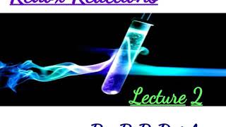 Redox reaction | Redox reactions in terms of electron transfer | 11th Science chemistry |