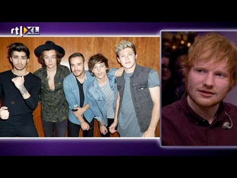 Ed Sheeran dikke maatjes met One Direction - RTL LATE NIGHT