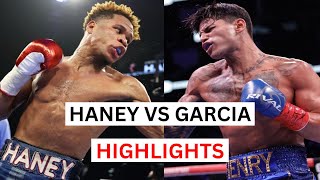 Ryan Garcia vs Devin Haney Highlights & Knockouts