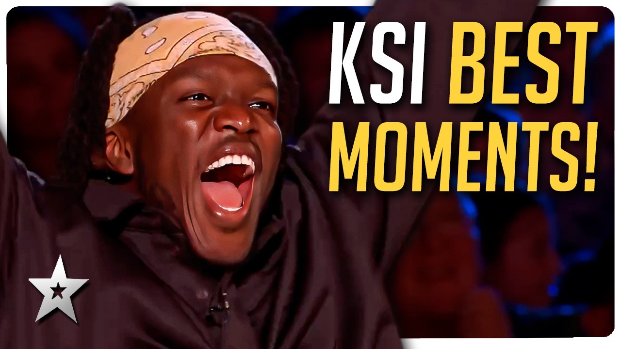 KSI's Most ICONIC Moments on Britain's Got Talent!