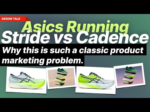 Asics stride vs cadence running | Why this is such a classic product marketing problem