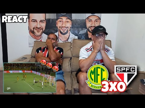 REACT MIRASSOL 3X0 SAO PAULO - ANO NOVO, ANTIGO FUTEBOL PESSIMO! SALVEM O TRICOLOR PAULISTA