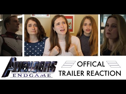AVENGES: ENDGAME Official Trailer, REACTION!!