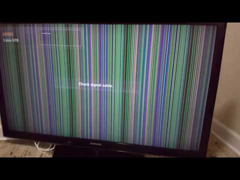Samsung TV Vertical Lines (QUICK FIX)