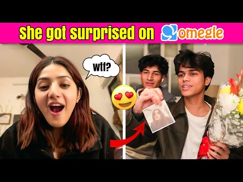 I Surprised EVERY SINGLE GIRL ON OMEGLE 😱🤯