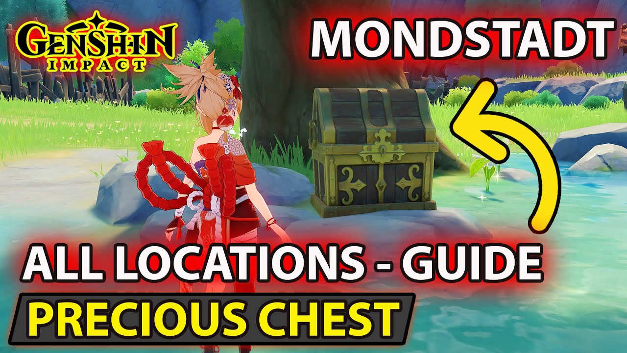 Genshin Impact All 17 Precious Chest Locations In Mondstadt Full