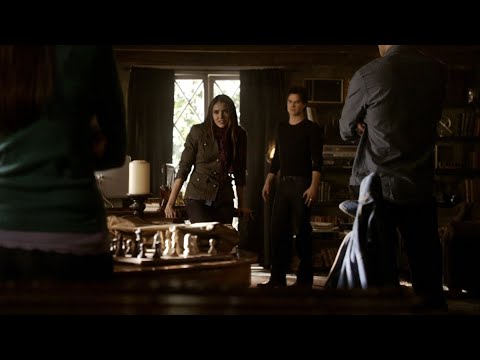 TVD 2x16 - Katherine wants to help Elena, Damon and Stefan kill Klaus | Delena Scenes HD