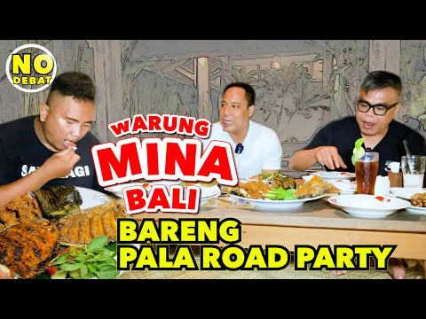 KULIDEL WARUNG MINA BALI BARENG PALA ROAD PARTY - ENAK BANGET