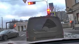 Как выглядит Питер в районе камер ...Кто устраивает Опасное Вождение !!!