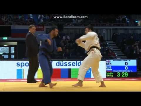 Vazha MARGVELASHVILI (GEO) - (RUS) KHAN-MAGOMEDOV Kamal  -66 kg