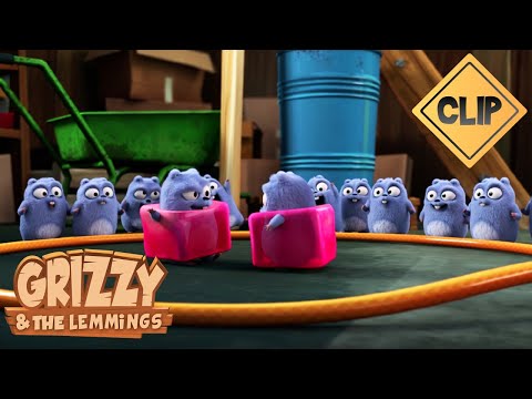 🍮 Jelly Games 🐻🐹 Grizzy & the Lemmings / Cartoon