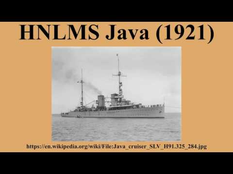 HNLMS Java (1921)