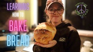 Learning to Bake Bread | Hamakua Homestead