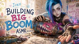 Jinx ASMR Roleplay — Building the Boom | Arcane Whispered Audio Soundscape