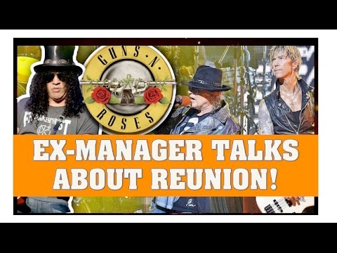 Guns N' Roses News:  Ex-Manager Talks About Reunion & How Axl & Slash Got Together