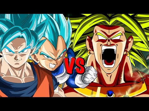 Goku vs Vegeta vs Broly | Source Rap Battle