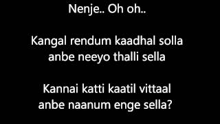Nenje song with lyrics - Panivizhum Nilavu