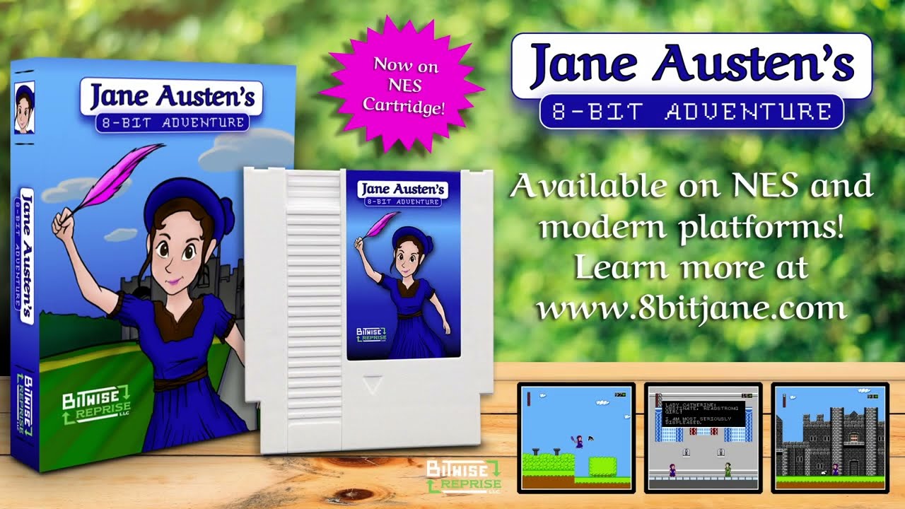 Bande-annonce Jane Austen&rsquo;s 8-bit Adventure