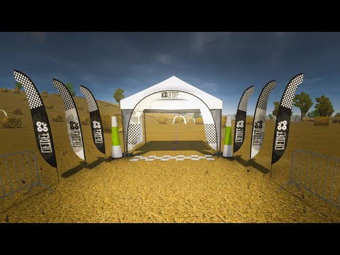 My personal record after 40h on Liftoff Simulator || 02 - Straw Bale - After Hour || FPV DRONE