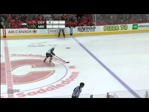 Zach Parise Shootout goal on Leland Irving. Feb 11th 2013