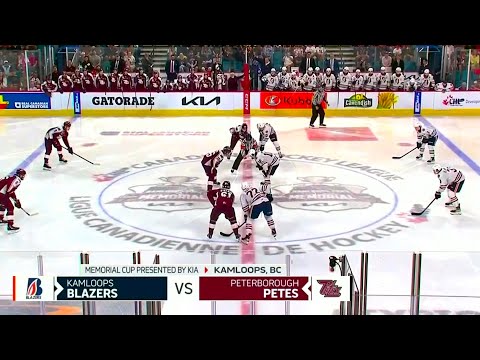 Kamloops Blazers vs Peterborough Petes (Round-robin) | 2023 Memorial Cup