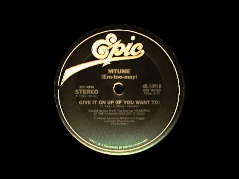 Mtume - Give It On Up (If You Want To) Epic Records 1980