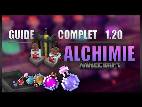 The ULTIMATE guide to ALCHEMY in 1.19+ on Minecraft in SURVIVAL! [Potions, Effets, Ingrédients, ..]