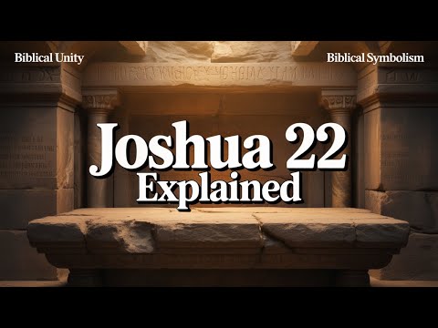 Joshua Chapter 22 Explained (Biblical Unity vs Biblical Symbolism)