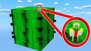 ¡ESCALAMOS UN CACTUS GIGANTE EN MINECRAFT!