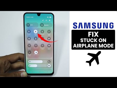 How to Fix Samsung Phone Stuck in Airplane Mode - Stuck on Flight Mode