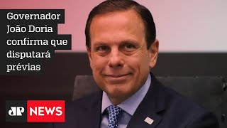 PSDB define modelo de prévias para 2022 e Doria confirma presença