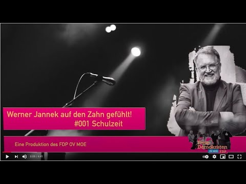 Neues Format: Werner Jannek auf den Zahn gefühlt - Folge #001